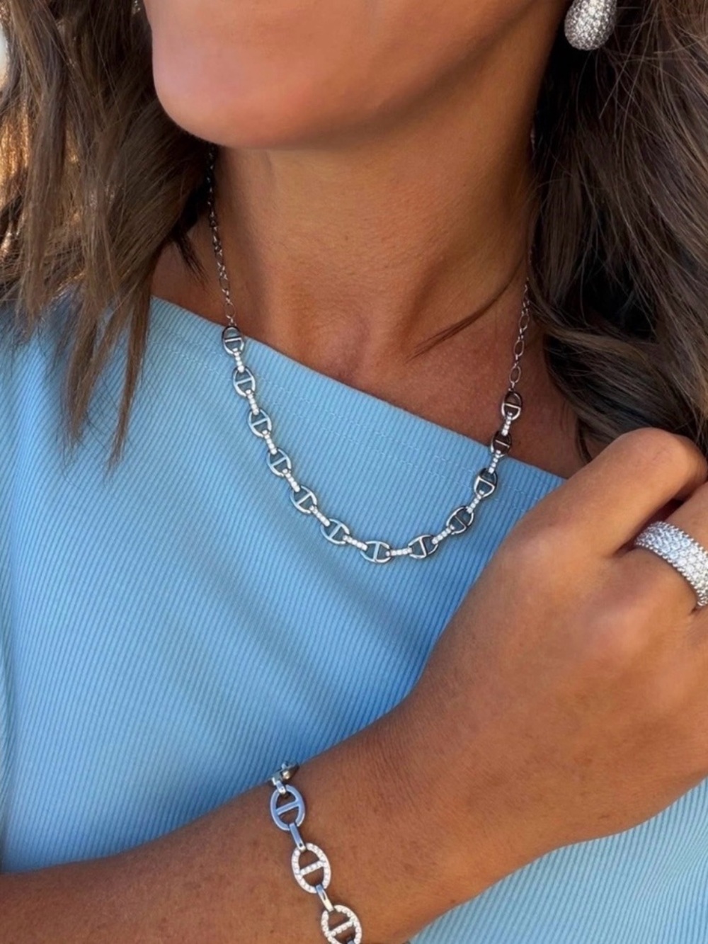 Park Lane “Soar” Micro Pave Necklace, Limited Edition - Picture 8 of 12